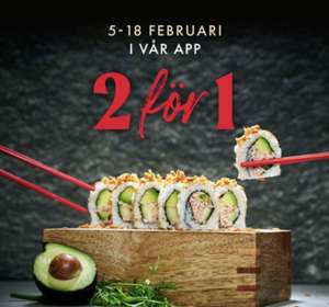 Få en gratis Sushi på Sushi YAMA