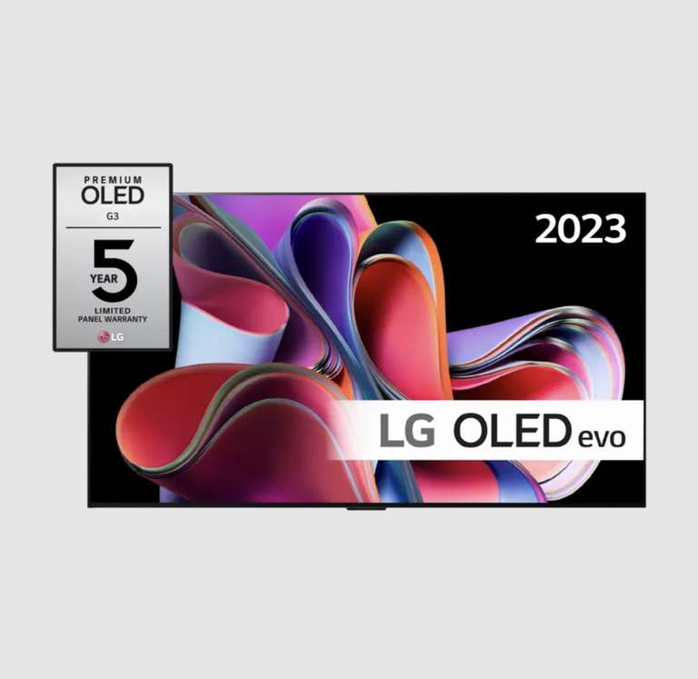 LG 55" OLED EVO G3 4K TV