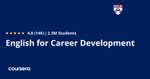 English for Career Development - kostnadsfri kurs från University of Pensilvania