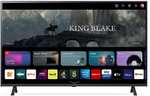 LG 65" 4K TV 65UR76 (4K UHD, HDR10 Pro, WebOS 23, Smart Assistant)