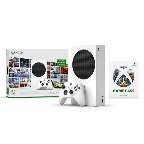 Xbox Series S - Startpaket | inklusive 3 månaders Game Pass Ultimate