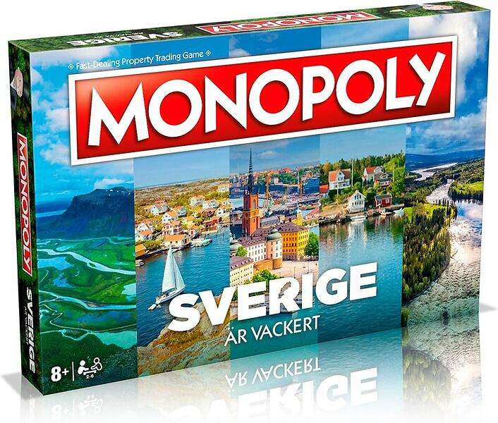 Bra deal på "Monopol Sverige är Vackert (Sv)". - Ålder: Från 8 år