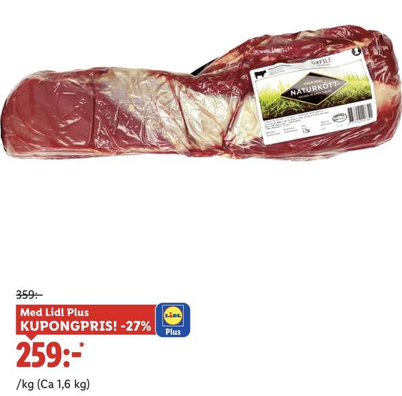 Hitta lyxiga delikatesser för nyår – Oxfilé & Hummer at Lidl ...