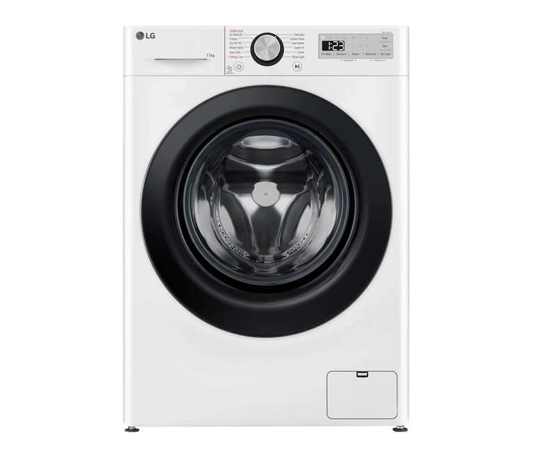 LG tvättmaskin, 11 kg kapacitet, Energiklass A och "AI DD funktion"