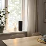 SYMFONISK Wifi-bokhyllehögtalare, svart smart/gen 2 (IKEA FAMILY)