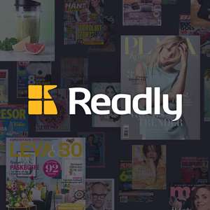 [GRATIS] Readly - Obegränsad tillgång till 7 000+ tidningar i 3 månader