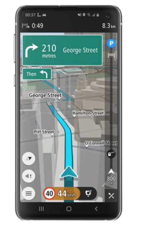 TomTom GO navigeringsapp 12 månader GRATIS (Android Auto / Apple CarPlay)