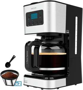 Cecotec Programmerbar kaffebryggare 66 Smart Plus, Rostfritt stål
