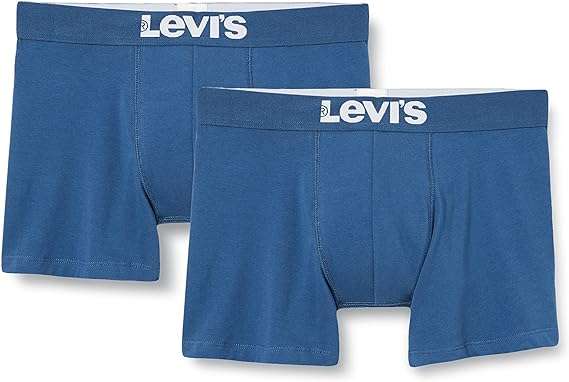 Levi's herr Solid Basic Boxers Boxershorts (2-pack)